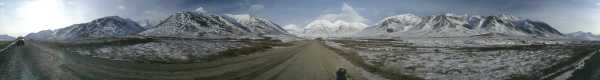 Panorama from the Dalton Highway on the Chandalar Shelf