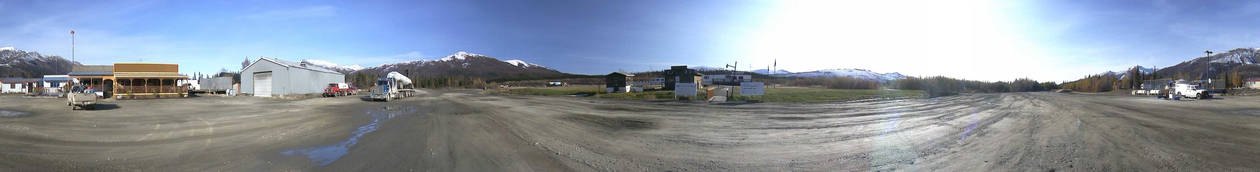 Panorama of Coldfoot Camp