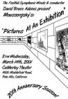 "Pictures at an Exhibition" poster