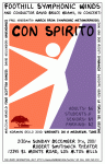 "Con Spirito" Concert Poster