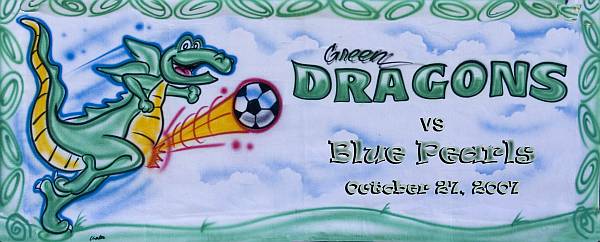 Green Dragons Header