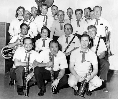 Band photo from 1971; Joe Stefen, leader.